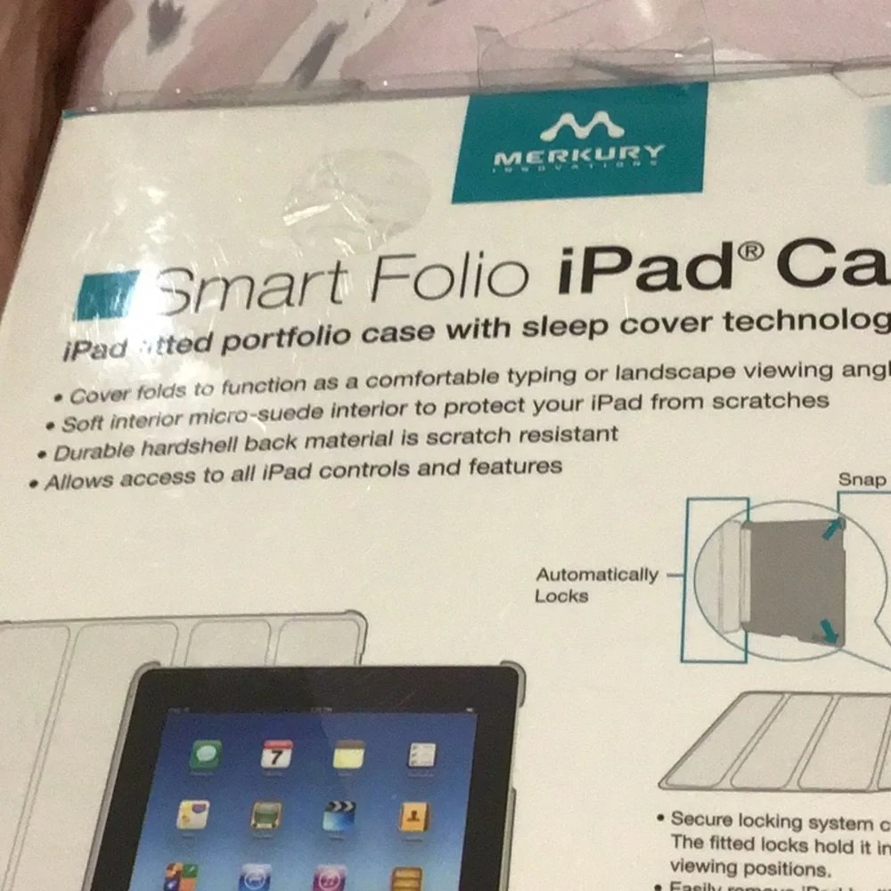 New merkury innovations smart folio for ipad air Pink
